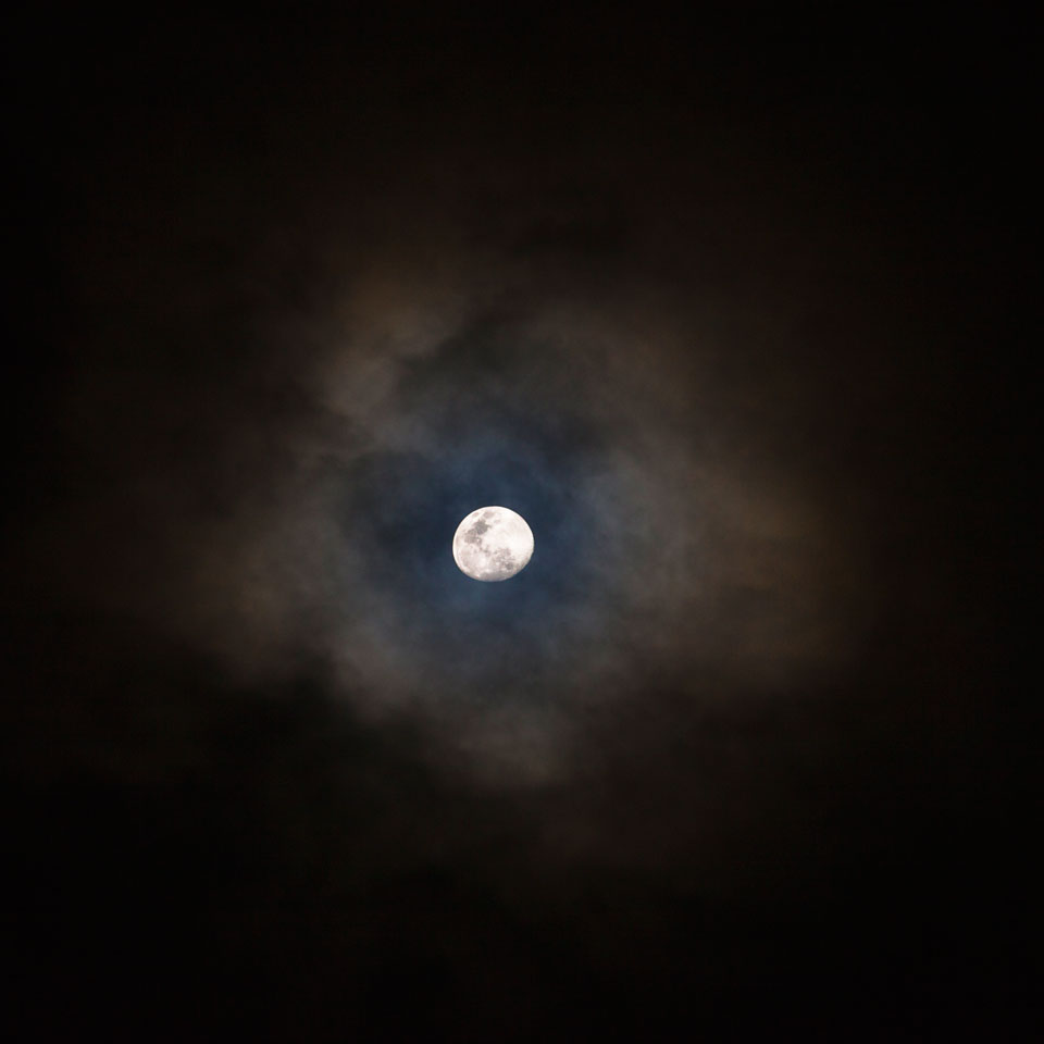 Moon Over Lake Ballard